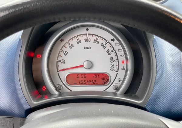 Opel Agila cena 13200 przebieg: 155442, rok produkcji 2008 z Sokołów Małopolski małe 46